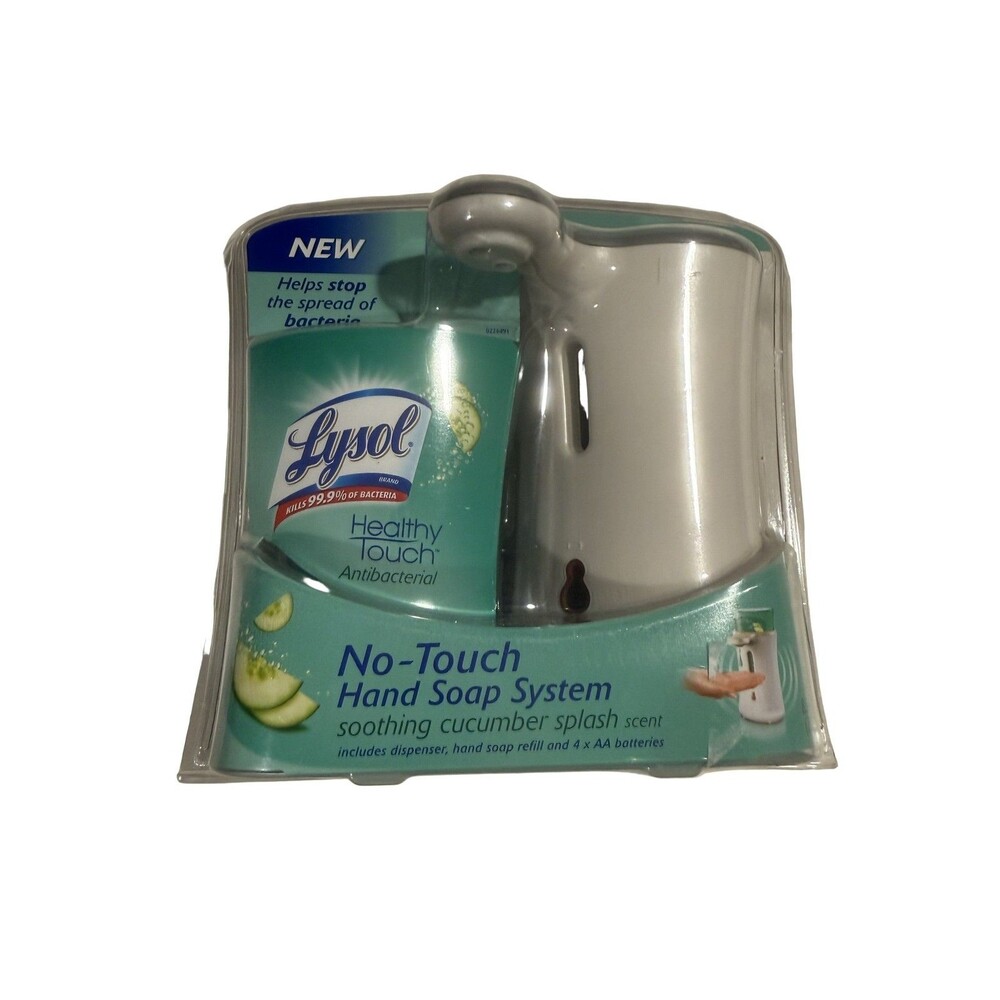 Lysol Healthy Touch No-Touch Hand Soap System Automatic Dispenser Antibacterial